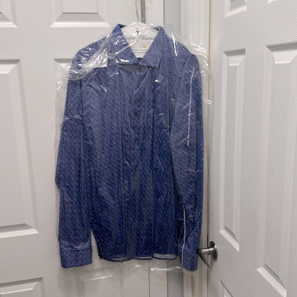 7 downie st size 8 dress shirt